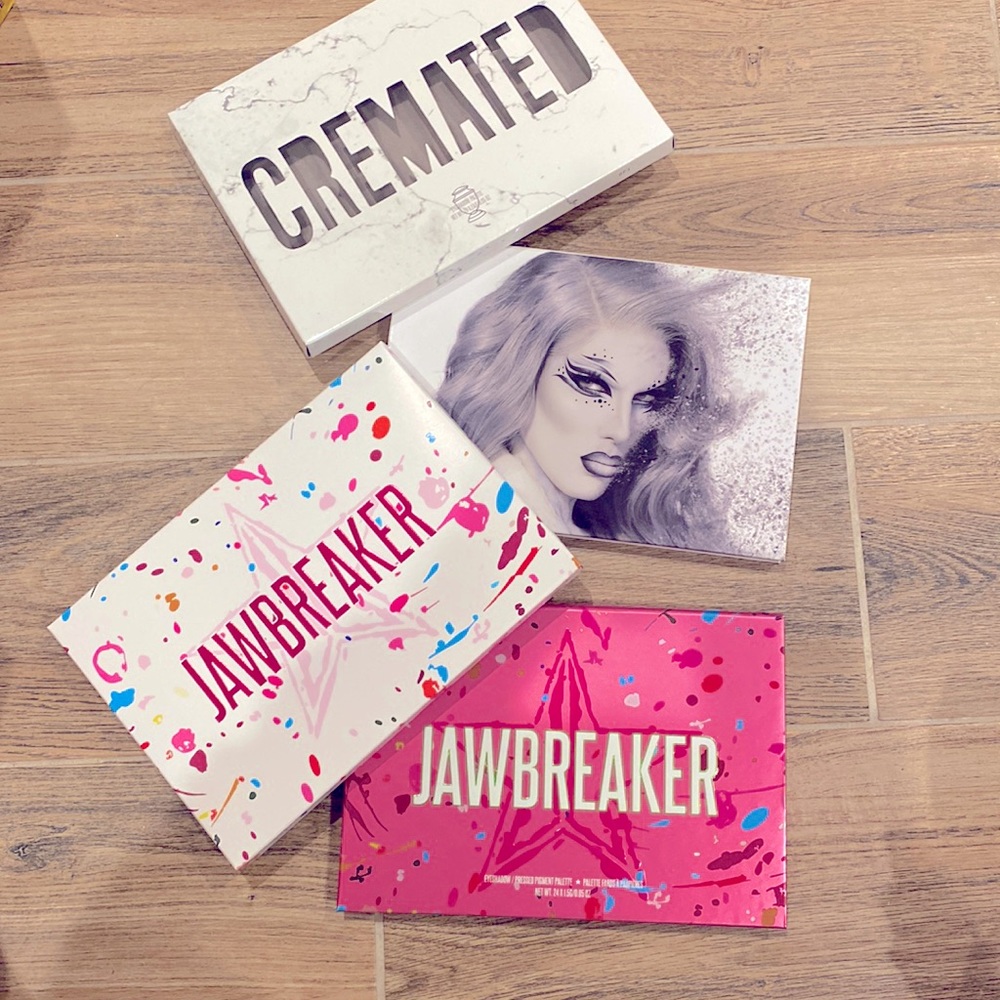 NEW Jeffrey Star Bundle of Jawbreaker and Cremated eye palettes